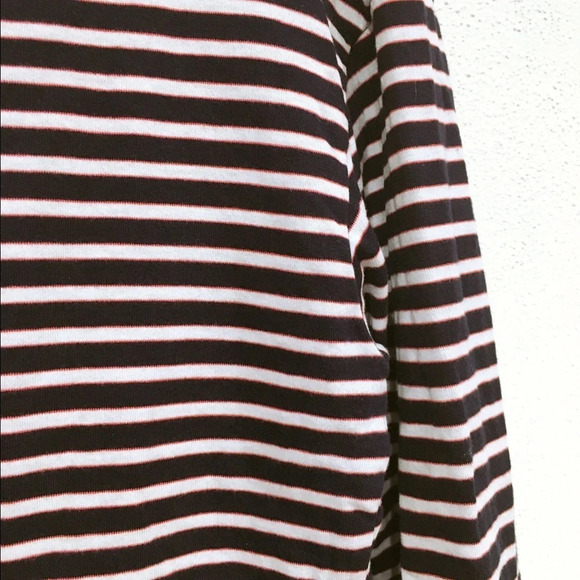 J. Crew Striped Rolled Tee Size XS EUC - Picture 3 of 4